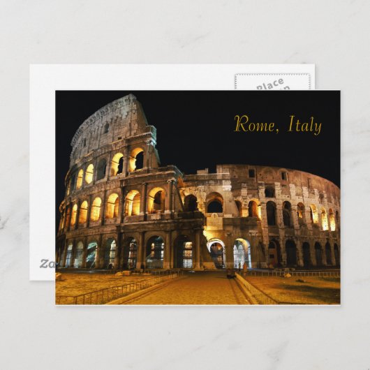 ローマの巨像 ポストカード (正面/裏面)