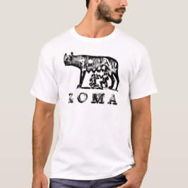ローマの彼女オオカミ Tシャツ