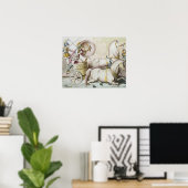 ローマの慈善家、「Costumi dei Romani」より ポスター (ホームオフィス)