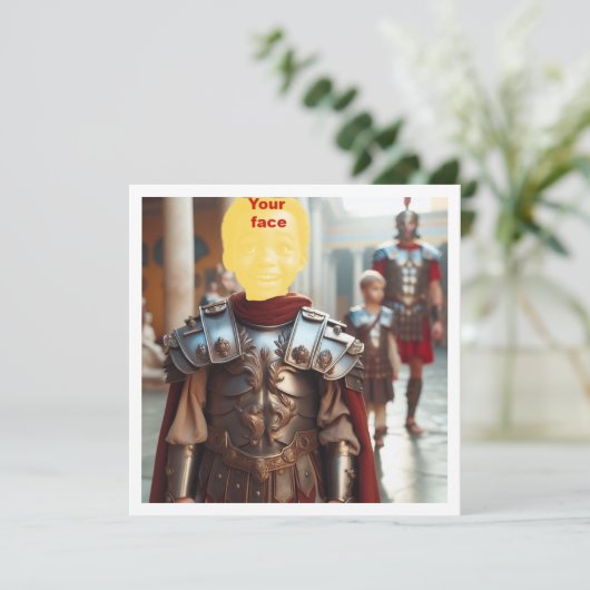 ローマの戦士としての子供、グラディエーターカード カード (スタンド正面)