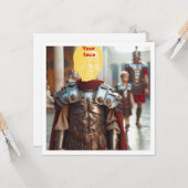 ローマの戦士としての子供、グラディエーターカード カード (正面/裏面インサイチュ)