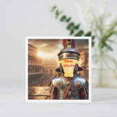 ローマの戦士として戦うあなたの子供、グラディエーターカード カード (スタンド正面)