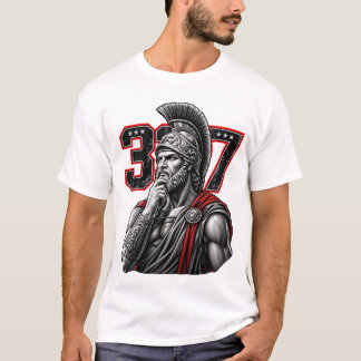 ローマの戦士337Tシャツ - 堂々たるストリートスタイル Tシャツ