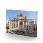 ローマの早朝のトレヴィの泉 イタリア フォトブロック (右)