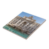 ローマの朝のトレヴィの泉 - イタリア タイル (側面)