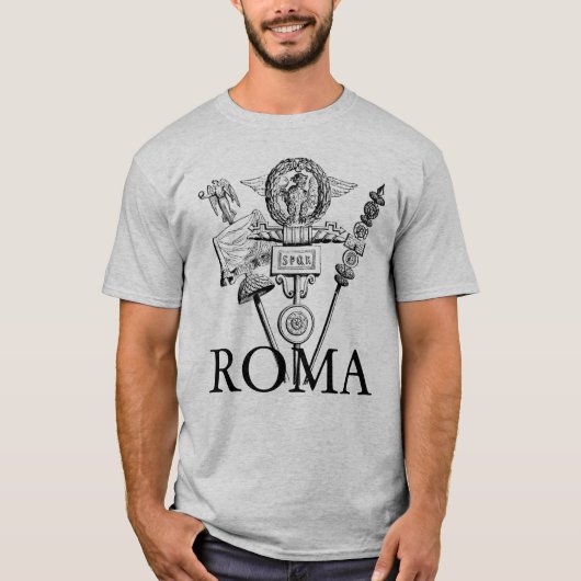 ローマの標準(味方される2) Tシャツ (正面)