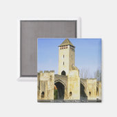 ローマの橋、カオズ、ロト地方、フランス マグネット (正面/裏面)