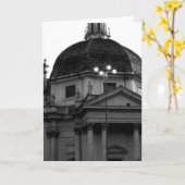 ローマの歴史的な旅 カード (黄色い花)