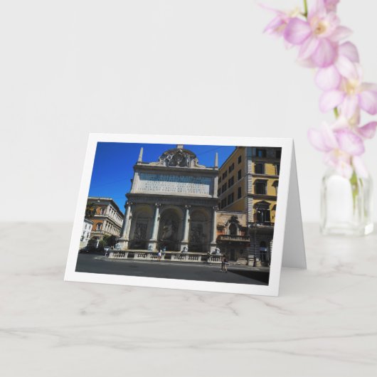ローマの水の泉フェリーチェの風景, イタリア カード (蘭)