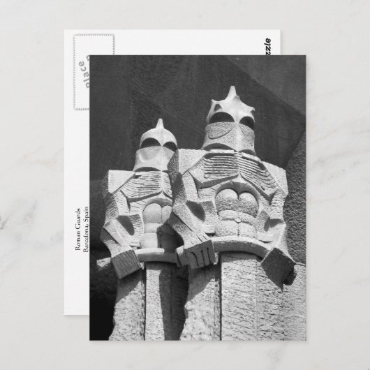 ローマの監視郵便はがき ポストカード (正面/裏面)