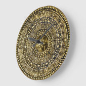 ローマの盾 ラージ壁時計 (傾斜)