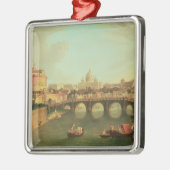 ローマの眺め メタルオーナメント (左)