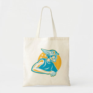 ローマの神の水星Hermes トートバッグ
