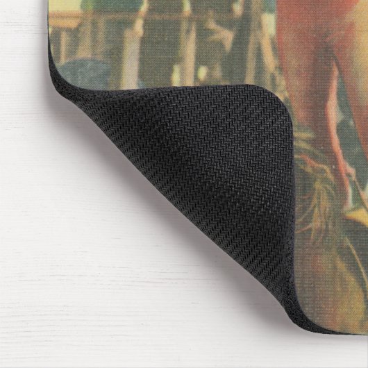 ローマの立場をしているビアトリスのたる製造人 マウスパッド (コーナー)