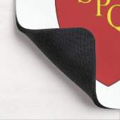 ローマの紋章(SPQR) （ローマ、イタリア） マウスパッド (コーナー)