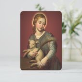 ローマの聖アグネス 祈りとともに エンクロージャーカード (スタンド正面)