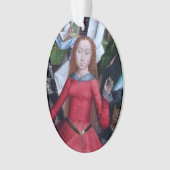 ローマの聖アグネス(詳細、M 070)アクリル オーナメント (正面)