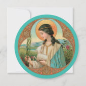 ローマの聖アグネス(BK 006) カード (正面)