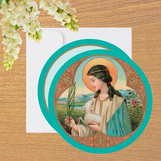 ローマの聖アグネス(BK 006) カード