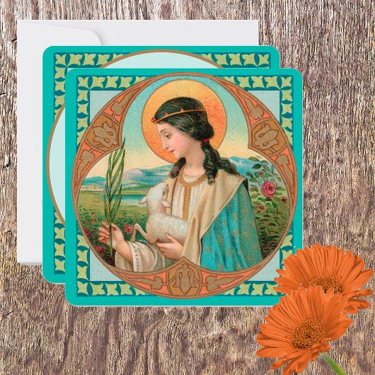 ローマの聖アグネス(BK 006) カード