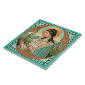 ローマの聖アグネス(BK 006) タイル (側面)