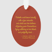 ローマの聖エメレンティアナ(SAU 36) オーナメント (裏面)