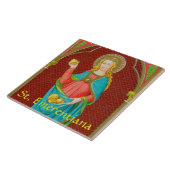 ローマの聖エメレンティアナ(SAU 36) タイル (側面)