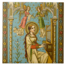ローマの聖セシリア（ネオゴシック、部分; BNG 02)