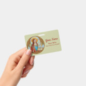 ローマの聖セシリア（BK 003） バッジ (手持ち)