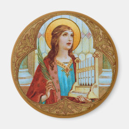 ローマの聖セシリア (BK 003) マグネット