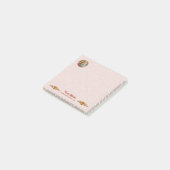 ローマの聖セシリア(BK 003) 3"x3" ポストイット (アングル)
