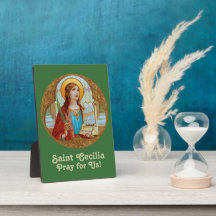 ローマの聖セシリア(BK 003) 5"x7"