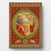 ローマの聖セシリア(SNV 36) 5"x7" フォトプラーク (正面)