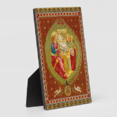 ローマの聖セシリア(SNV 36) 5"x7" フォトプラーク (側面)