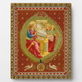 ローマの聖セシリア(SNV 36) 8"x10" フォトプラーク (正面)