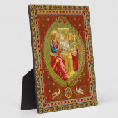 ローマの聖セシリア(SNV 36) 8"x10" フォトプラーク (側面)