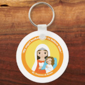 ローマの聖フランシス キーホルダー (正面)