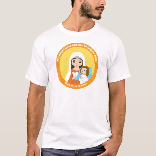 ローマの聖フランシス Tシャツ (正面)