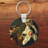 ローマの聖フランチェスカ キーホルダー (正面)