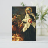 ローマの聖フランチェスカ サンキューカード (スタンド正面)