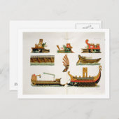 ローマの船首飾り詳細、プレート23、 ポストカード (正面/裏面)