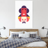 ローマの衣装アート キャンバスプリント (インサイチュ (寝室))