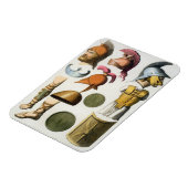 ローマの軍隊機器、'Le Costume Ancien マグネット (左側)