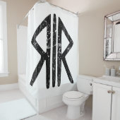 ローマの道の神々の宗教のシンボル古代h シャワーカーテン (インサイチュ)