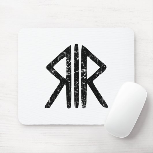 ローマの道の神々の宗教のシンボル古代h マウスパッド (マウス)