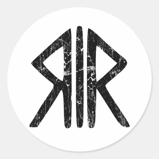 ローマの道の神々の宗教のシンボル古代h ラウンドシール (正面)