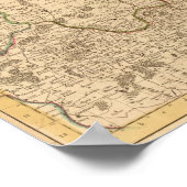 ローマの道路と戦場 ポスター (角)