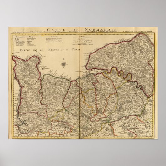 ローマの道路と森林 ポスター (正面)