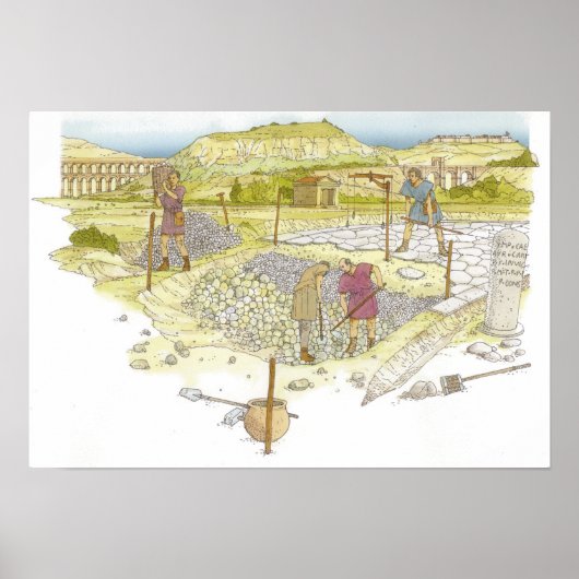 ローマの道。詳細 ポスター (正面)