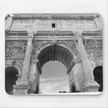 ローマの遺跡のミニマルアートリスト